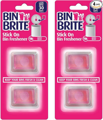 SuperGift.com 2X Bin Brite Stick On Freshener Berry Blast 2 Pack from B&Q