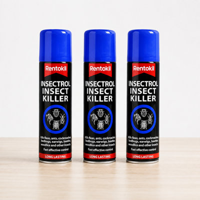 SuperGift.com 2X Rentokil Insectrol Insect Killer Spray 300Ml from B&Q