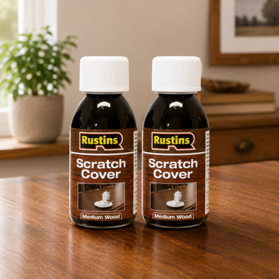 SuperGift.com 2X Rustins Scratch Cover Medium 125Ml from B&Q