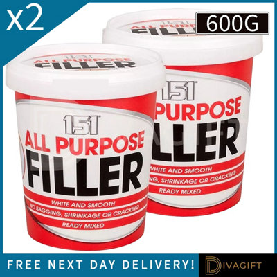 SuperGift.com 2X 151 All Purpose Filler Tub 600G from B&Q