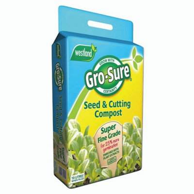 SuperGift.com Westland Seed & Cutting Nutrient Rich Compost For SeedsSeedlings & Plant Cuttings 10L from B&Q