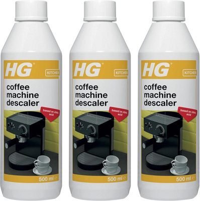 SuperGift.com 3 X Hg Coffee Machine Descaler Liquid 500Ml from B&Q