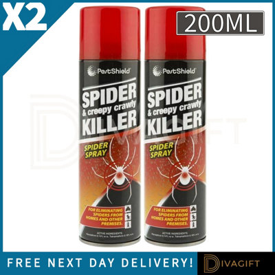 SuperGift.com 2 X Pest Shield Spider & Creepy Crawly Spray 200Ml from B&Q