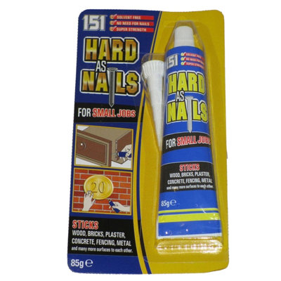 SuperGift.com 151 Hard As Nails Adhesive 85G from B&Q