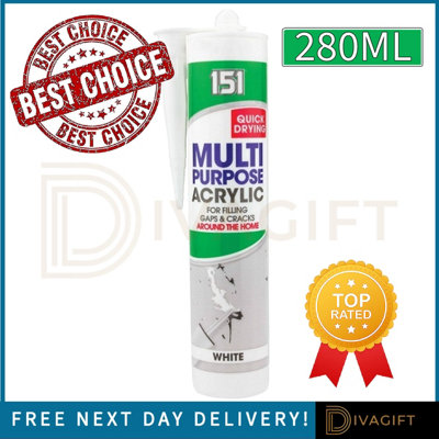 SuperGift.com 2 X 151 Multi-Purpose Acrylic Sealant from B&Q