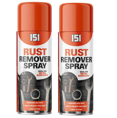 SuperGift.com 2 X 151 Rust Remover Spray 400Ml from B&Q