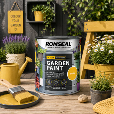 SuperGift.com Ronseal Garden Paint Sundial 750Ml from B&Q