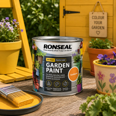 SuperGift.com Ronseal Garden Paint Sunbrust 250Ml from B&Q