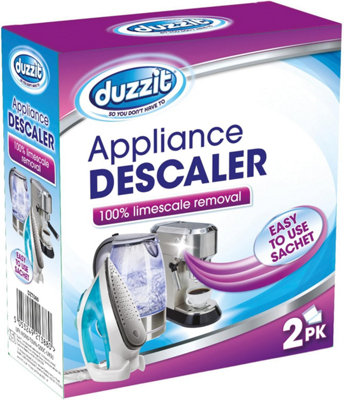 SuperGift.com 3 X Duzzit Appliance Descaler Limescale Remover Sachets For KettlesCoffee MachinesSteam Irons & Household Appliances from B&Q