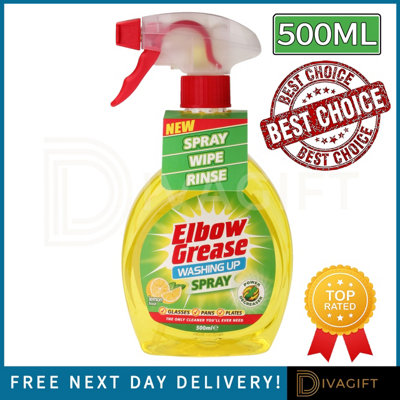 SuperGift.com Elbow Grease Washing Up Liquid Spray 500Ml from B&Q