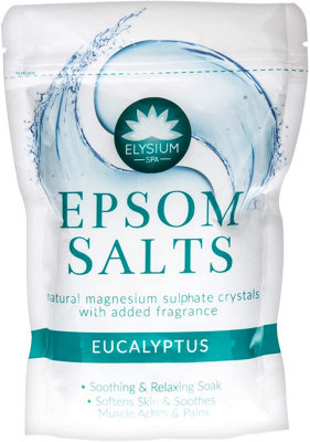 SuperGift.com 4 X Elysium Spa Epsom Salts Eucalyptus 450G from B&Q