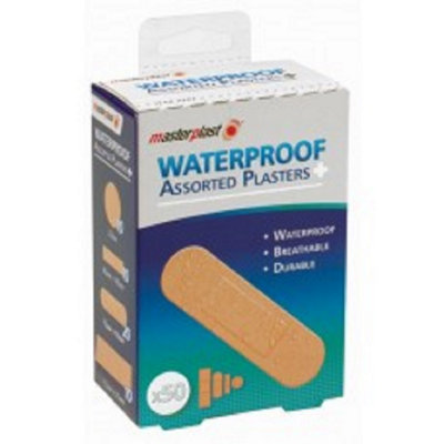 SuperGift.com 3 X Masterplast Assorted Waterproof Plasters 50 Pack from B&Q