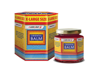 SuperGift.com Masterplast Xl Oriental Balm Aromatic Warming Massage Balm For MusclesRelaxationSports Recovery & Everyday Body Care from B&Q