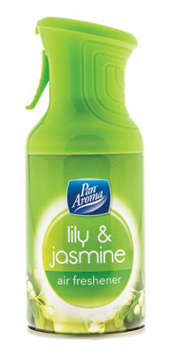 SuperGift.com 3 X Pan Aroma Lily & Jasmine Air Freshener Spray 250Ml Floral Room Freshener For HomeOffice & Everyday Odour Control from B&Q