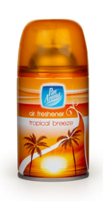 SuperGift.com 3 X Pan Aroma Tropical Breeze Air Freshener Refill Spray 250Ml Tropical Room Freshener For HomeOffice & Everyday Odour Control from B&Q