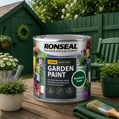 SuperGift.com Ronseal Garden Rainforest Green 250Ml from B&Q