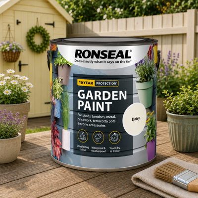 SuperGift.com Ronseal Garden Paint Daisy 2.5Lt from B&Q