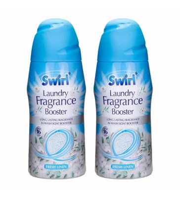 SuperGift.com 2 X Swirl Laundry Fragrance Booster Fresh Linen 350G from B&Q