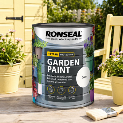 SuperGift.com Ronseal Garden Paint Daisy 750Ml from B&Q