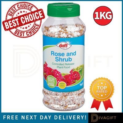 B&Q -  Doff Rose & Shrub Plant Food Granular Fertiliser 1Kg
