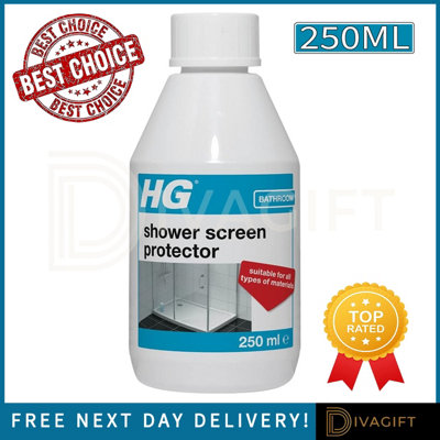 SuperGift.com Hg Shower Screen Protector Liquid Water Repellent Glass Protection Treatment 250Ml from B&Q