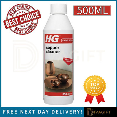 SuperGift.com Hg Copper Cleaner Liquid Copper Polish & Tarnish Remover 300Ml from B&Q