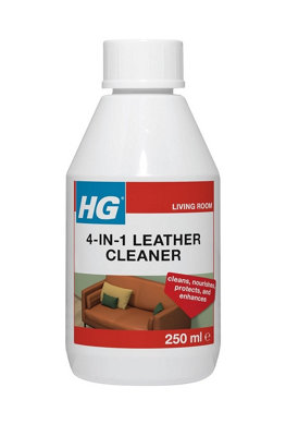 SuperGift.com Hg 4-In-1 Leather CleanerConditioner & Protector Liquid 250Ml from B&Q