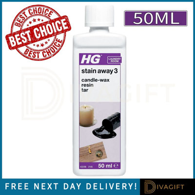 SuperGift.com Hg Stain Away No. 3 Fabric & Clothing Stain Remover 50Ml from B&Q
