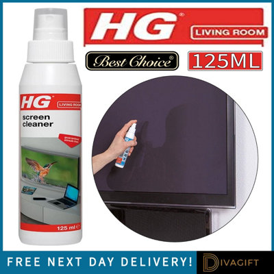 SuperGift.com Hg Screen Cleaner Spray Streak Free Cleaner For TvsMonitors & Electronic Displays 125Ml from B&Q