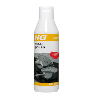 SuperGift.com Hg Steel Polish Liquid Stainless Steel Cleaner & Protective Polish 250Ml from B&Q