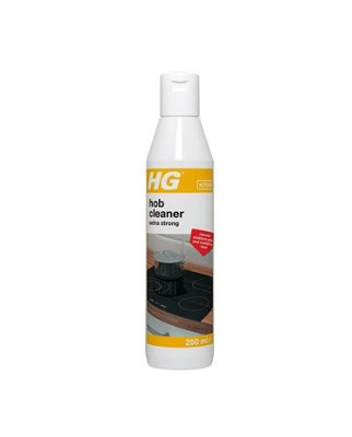 SuperGift.com Hg Hob Cleaner Extra Strong Liquid Burnt-On Grease & Cooking Residue Remover 250Ml from B&Q