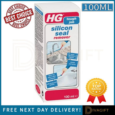 SuperGift.com Hg Silicone Seal Remover Liquid Sealant Removal & Surface Preparation Solution 100Ml from B&Q
