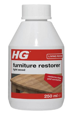 SuperGift.com Hg Furniture Restorer Light Wood Liquid Wood Furniture Reviver & Surface Care Treatment 250Ml from B&Q