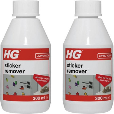 SuperGift.com 2X Hg Sticker Remover Liquid AdhesiveLabel & Glue Residue Remover 300Ml from B&Q