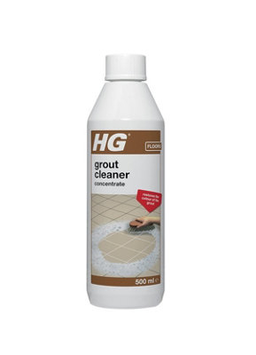 SuperGift.com Hg Grout Cleaner Concentrate Tile Grout Deep Cleaning Solution 500Ml from B&Q