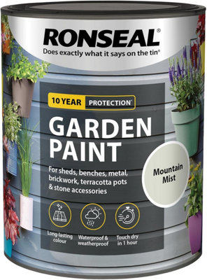 SuperGift.com Ronseal Garden Paint Mountain Mist 750Ml from B&Q