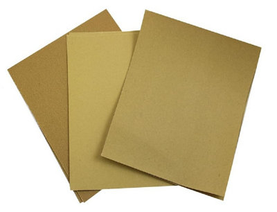 B&Q -  Dekton Assorted Sandpaper Multi-Grit Abrasive Sheets For Sanding & Surface Preparation