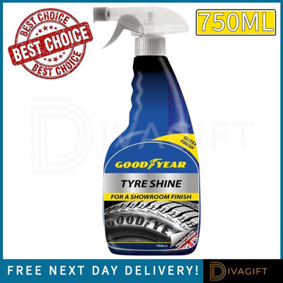 SuperGift.com Goodyear Tyre Shine Tyre Care & Detailing Spray 750Ml