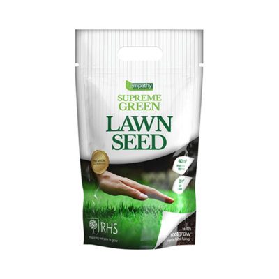 B&Q -  Empathy Supreme Green Lawn Seed Premium Grass Seed For New Lawns & Lawn Repair 1Kg