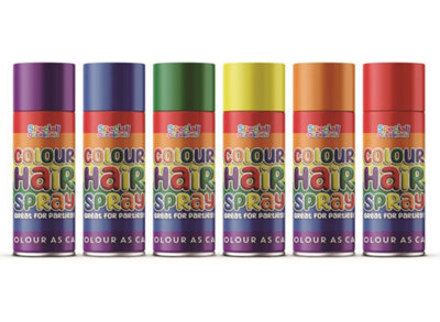 SuperGift.com Special Occasions Rainbow Colour Hair Colour 200Ml Temporary Party & Fancy Dress Hair Styling