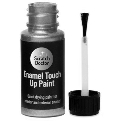 B&Q -  Scratch Doctor Silver Enamel Metal Touch Up Paint 15Ml