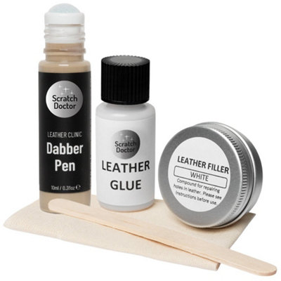 The Scratch Doctor Scratch Doctor Compact Leather Repair Kit For Small RepairsRipsTears And Holes Beige from B&Q