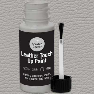 B&Q -  Leather Touch Up Paint Leather DyeLeather Paint With Brush 15Ml Ivory