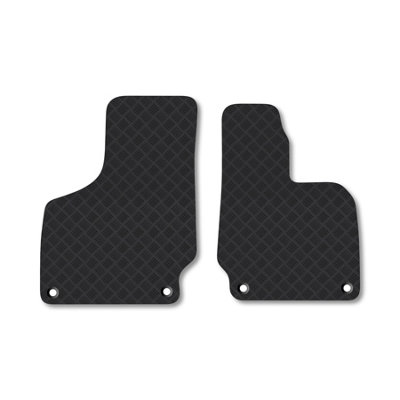 Car Mat Co Audi Tt (2006-2014) Rubber Car Mats Heavy-Duty Tailored Fit Waterproof Durable from B&Q