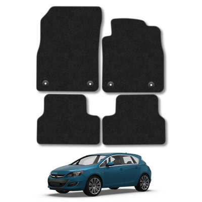 Car Mat Co Vauxhall Astra J (2010-2015) (Gtc 3 Door Models Only) Car Mats Tailored Fit from B&Q