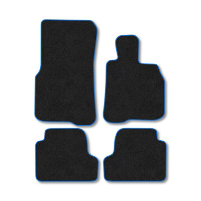 Car Mat Co Bmw 4 Series 2013-2020 (F32) (Coupe) Car Mats Blue Trim Carpet Tailored Fit from B&Q