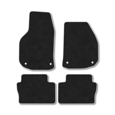 Car Mat Co Vauxhall Zafira B 2006-2014 Car Mats Grey Trim Carpet Tailored Fit Easy Clean from B&Q