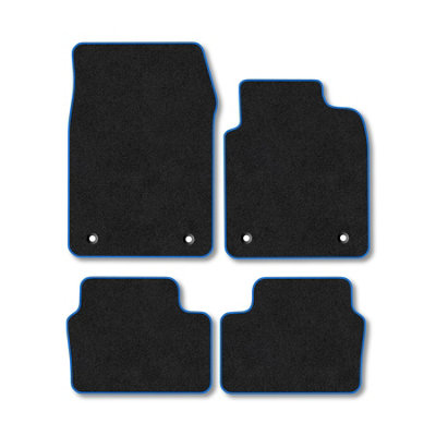 Car Mat Co Vauxhall Signum 2003-2008 Car Mats Blue Trim Carpet Tailored Fit Easy Clean from B&Q