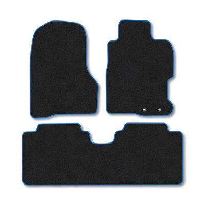 Car Mat Co Honda Civic 2001-2005 (5 Door) Car Mats Blue Trim Carpet Tailored  Easy Clean from B&Q