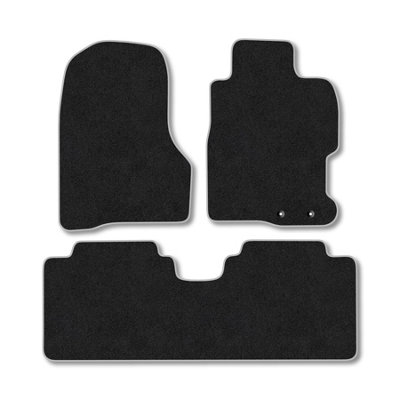 Car Mat Co Honda Civic 2001-2005 (5 Door) Car Mats Grey Trim Carpet Tailored  Easy Clean from B&Q
